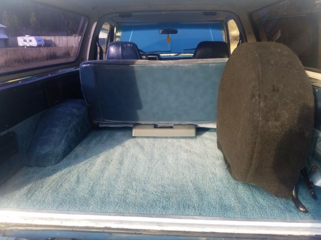 1987 Blue Chevrolet Blazer SUV