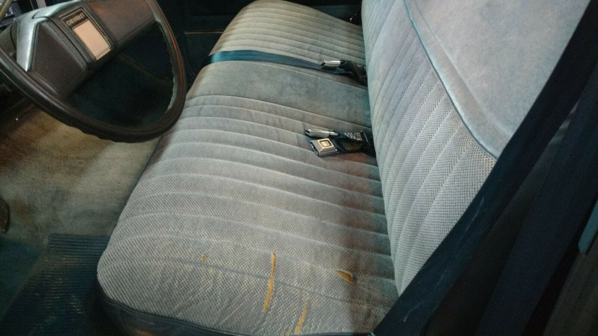 1987 Blue Chevrolet C-10 Standard Cab Pickup