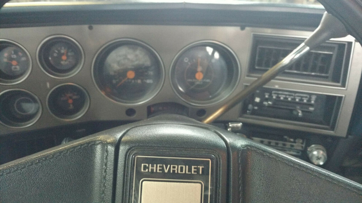 1987 Blue Chevrolet C-10 Standard Cab Pickup