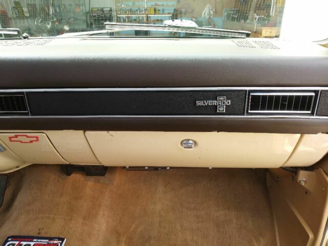 1987 Tan Chevrolet Silverado 2500 Standard Cab Pickup