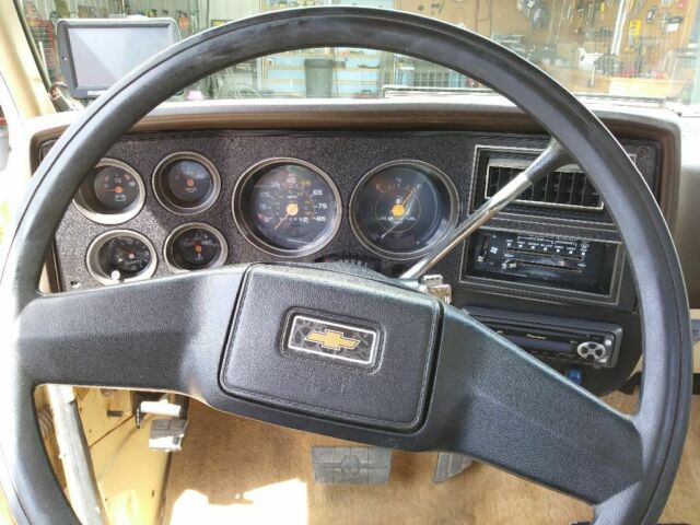 1987 Tan Chevrolet Silverado 2500 Standard Cab Pickup