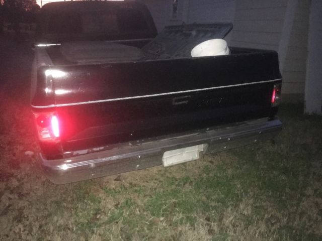 1987 Black Chevrolet C-10 Standard Cab Pickup