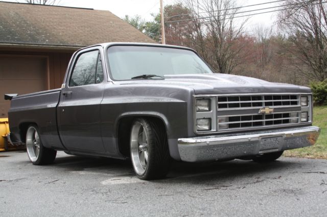 1987 Gray Chevrolet C-10 Standard Cab Pickup