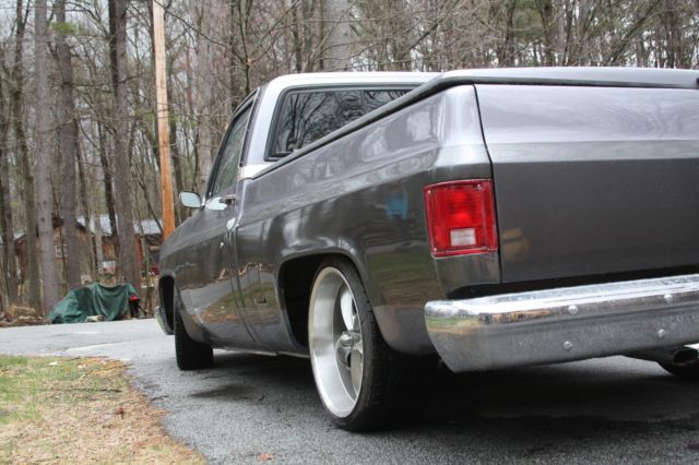 1987 Gray Chevrolet C-10 Standard Cab Pickup