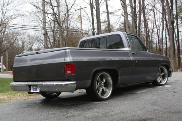 1987 Gray Chevrolet C-10 Standard Cab Pickup