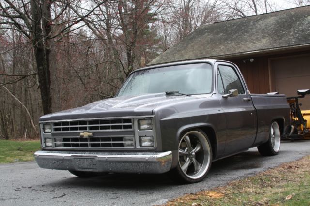 1987 Gray Chevrolet C-10 Standard Cab Pickup