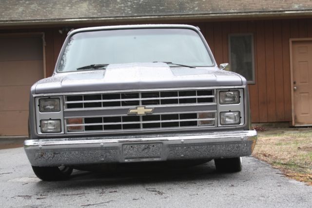 1987 Gray Chevrolet C-10 Standard Cab Pickup