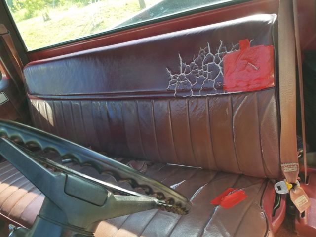 1987 Red Chevrolet C-10 Coupe