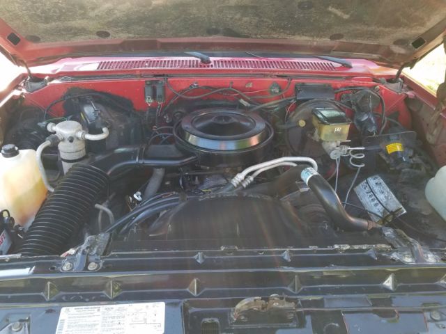 1987 Red Chevrolet C-10 Coupe