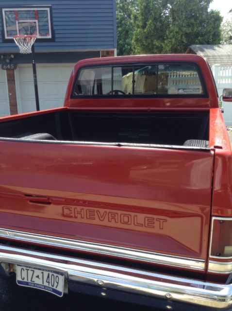 1987 Red Chevrolet C/K Pickup 1500 Standard Cab Pickup