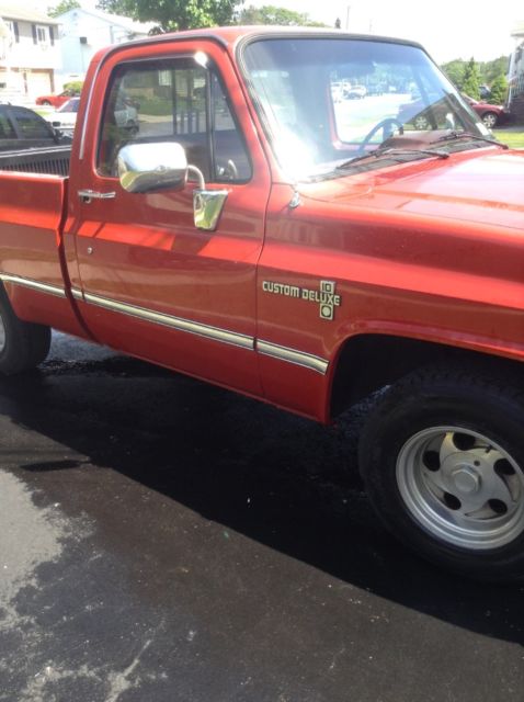 1987 Red Chevrolet C/K Pickup 1500 Standard Cab Pickup
