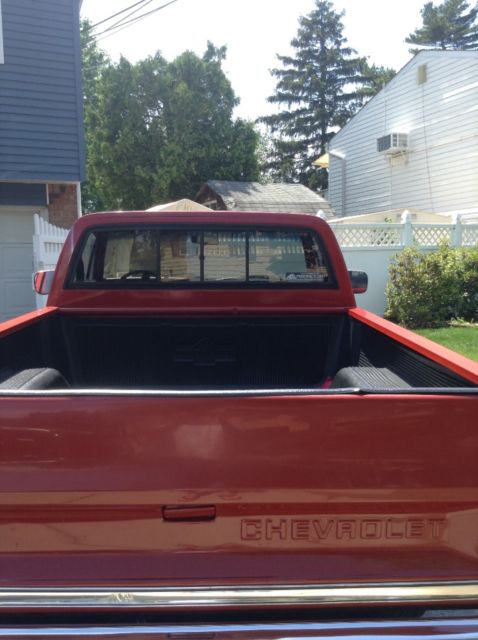 1987 Red Chevrolet C/K Pickup 1500 Standard Cab Pickup