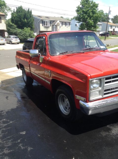1987 Red Chevrolet C/K Pickup 1500 Standard Cab Pickup