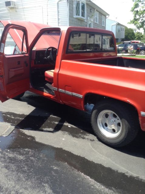 1987 Red Chevrolet C/K Pickup 1500 Standard Cab Pickup