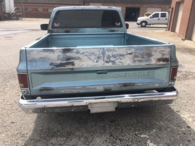 1987 Blue Chevrolet Other Pickups Cab & Chassis