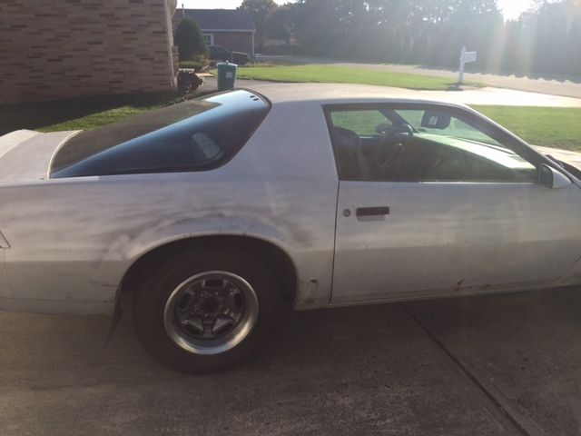 1987 Silver Chevrolet Camaro