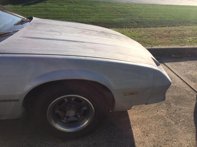 1987 Silver Chevrolet Camaro