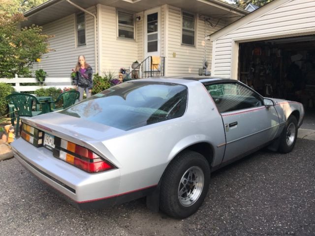 1987 Silver Chevrolet Camaro Hatchback