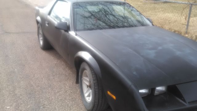 1987 Black Chevrolet Camaro Coupe
