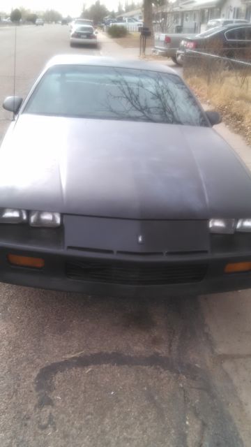 1987 Black Chevrolet Camaro Coupe