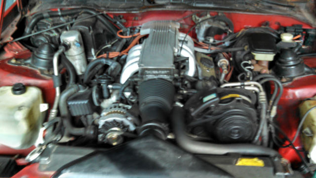 1987 Red Chevrolet Camaro Coupe