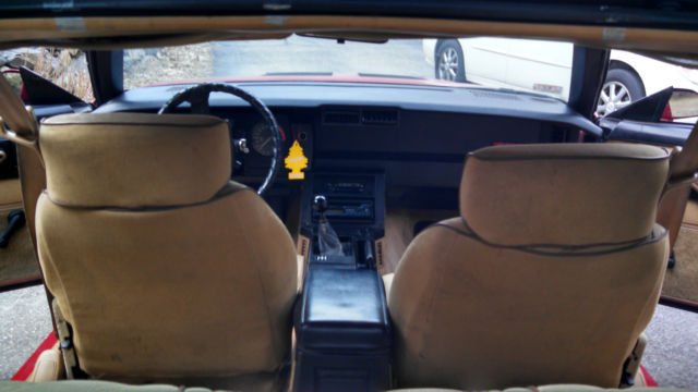 1987 Red Chevrolet Camaro Coupe