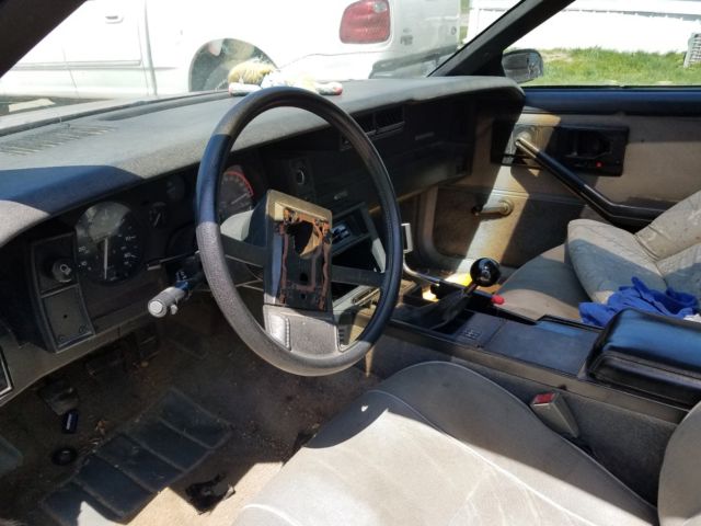 1987 Red Chevrolet Camaro Hatchback