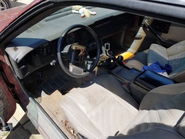 1987 Red Chevrolet Camaro Hatchback