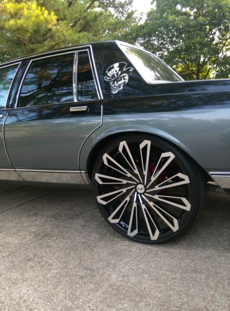 1986 Black Chevrolet Capriceold Classic