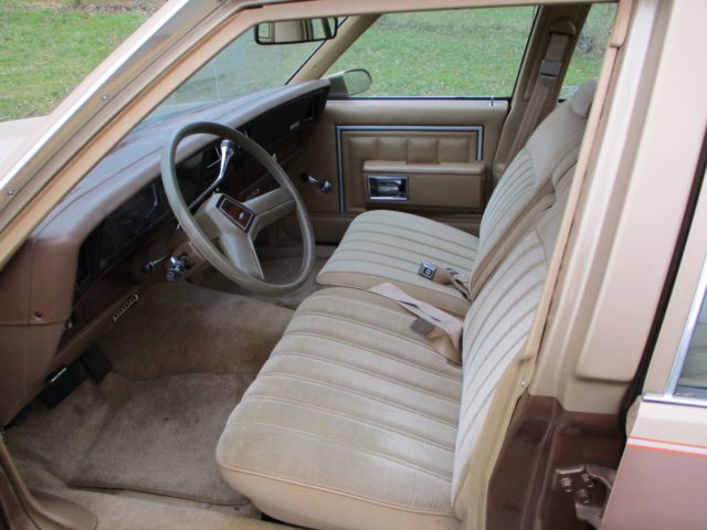 1987 Brown Chevrolet Caprice Sedan