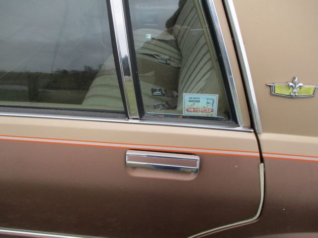 1987 Brown Chevrolet Caprice Sedan