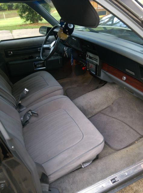 1986 Black Chevrolet Capriceold Classic