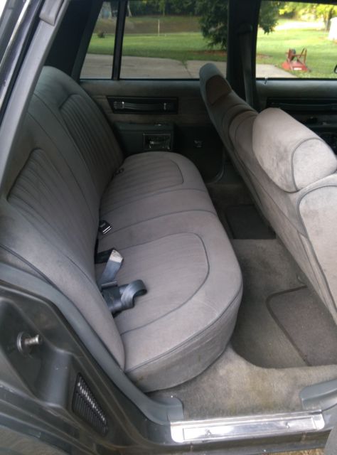 1986 Black Chevrolet Capriceold Classic