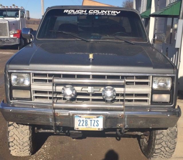 1987 Gray Chevrolet C/K Pickup 1500 REG CAB