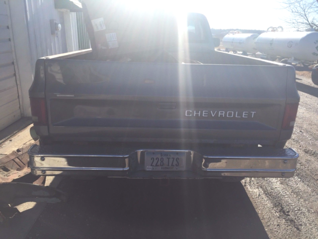 1987 Gray Chevrolet C/K Pickup 1500 REG CAB