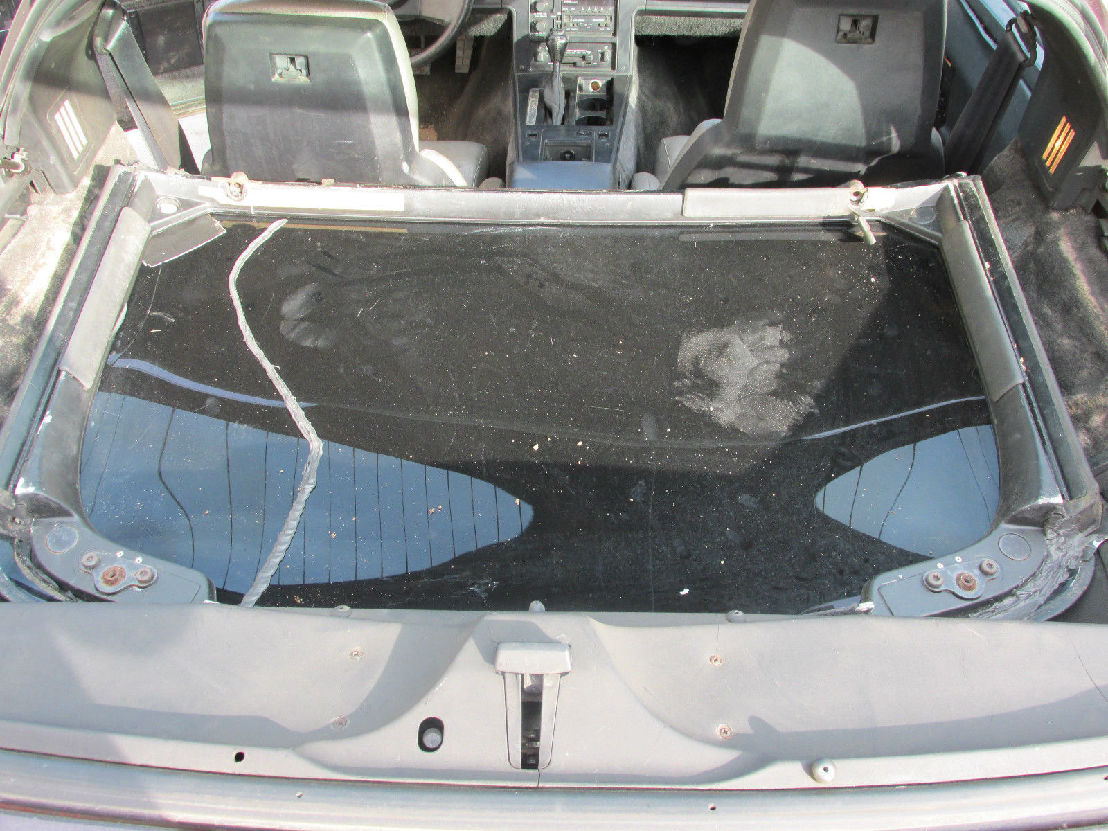 1987 Silver Chevrolet Corvette Coupe