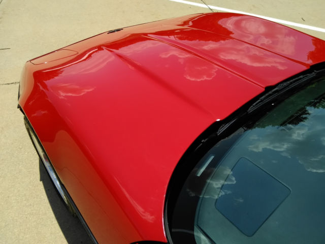 1987 Red Chevrolet Corvette Convertible
