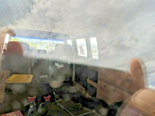 1987 Black Chevrolet K30 Standard Passenger Van