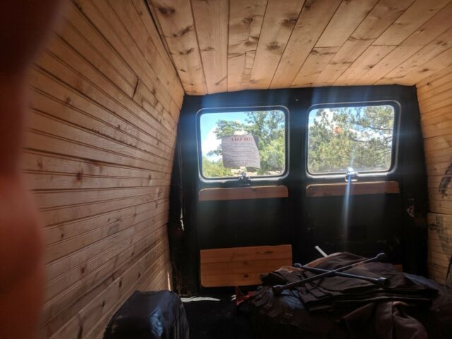 1987 Black Chevrolet K30 Standard Passenger Van