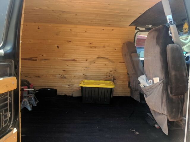 1987 Black Chevrolet K30 Standard Passenger Van