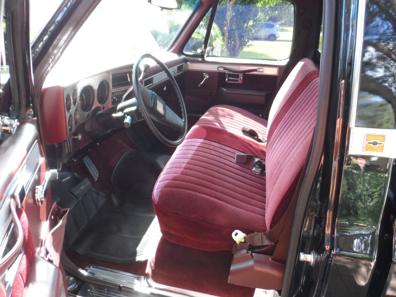 1987 Black Chevrolet C-10