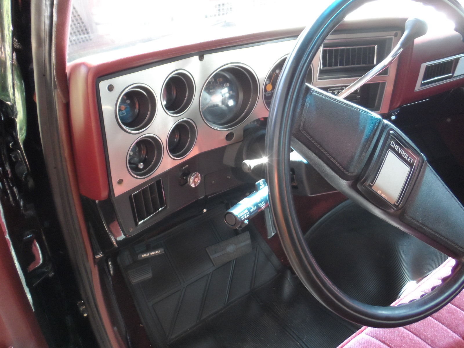 1987 Black Chevrolet C-10