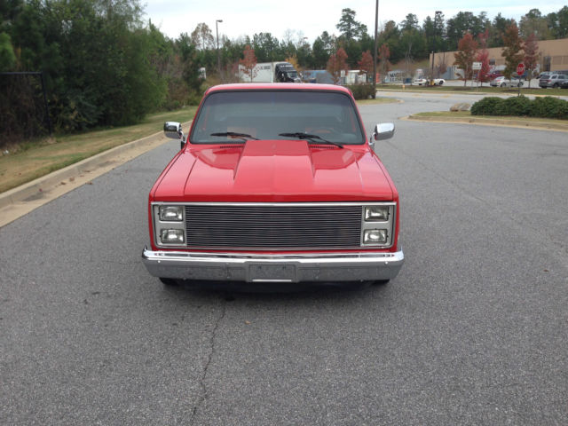 1987 Red Chevrolet C-10 Standard Cab Pickup