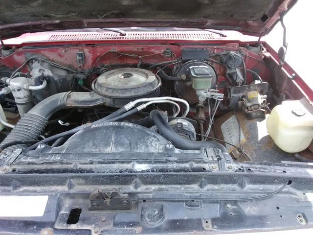 1987 Red Chevrolet C-10 Standard Cab Pickup