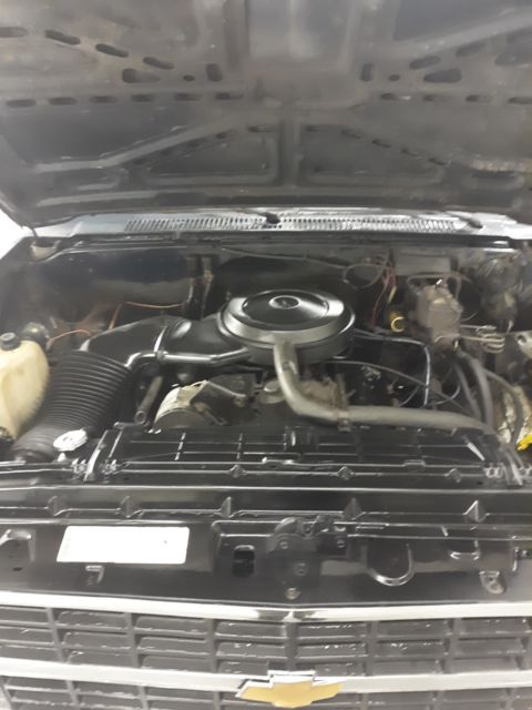 1987 Blue/Silver Chevrolet C/K Pickup 3500 Standard Cab Pickup