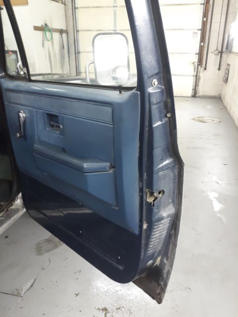 1987 Blue/Silver Chevrolet C/K Pickup 3500 Standard Cab Pickup