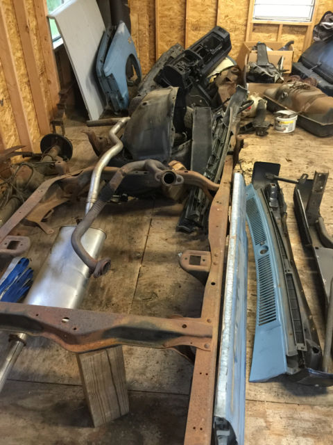 1987 Blue Chevrolet S-10 Standard Cab Pickup