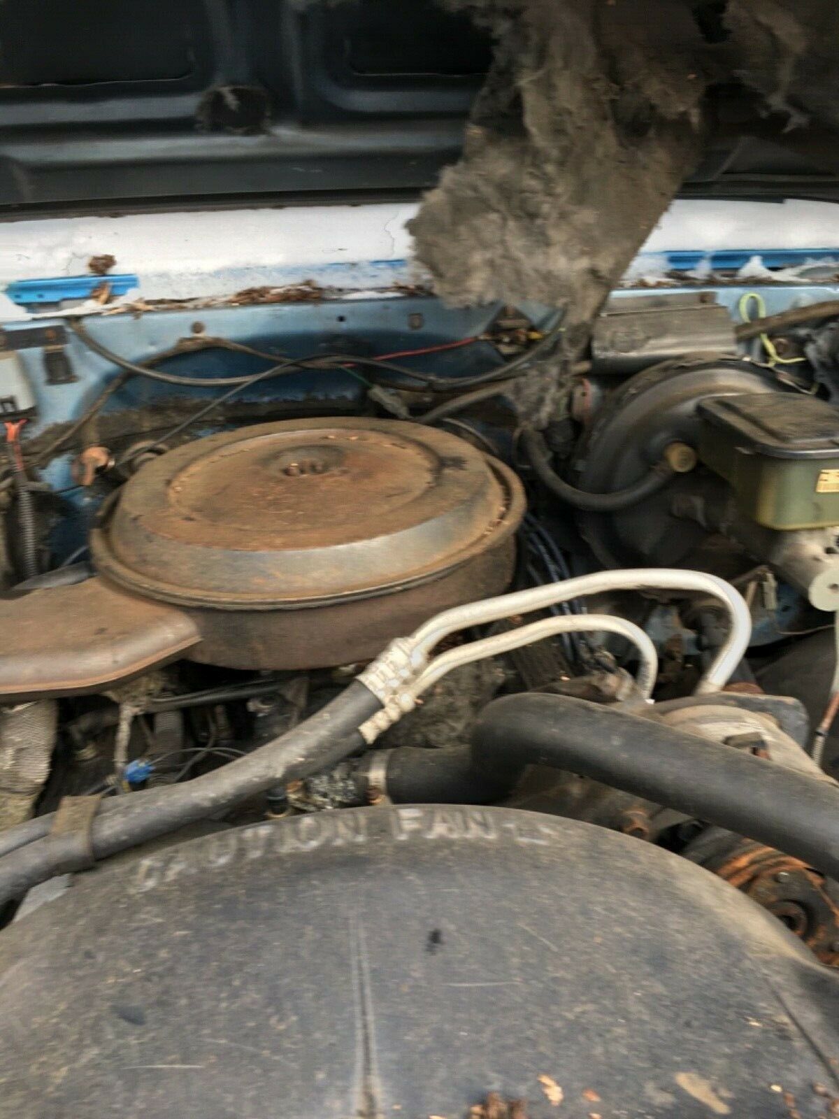 1987 Blue Chevrolet Silverado 1500 Standard Cab Pickup