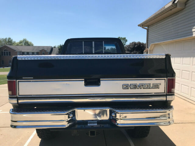 1987 Black Chevrolet Other Pickups Standard Cab Pickup
