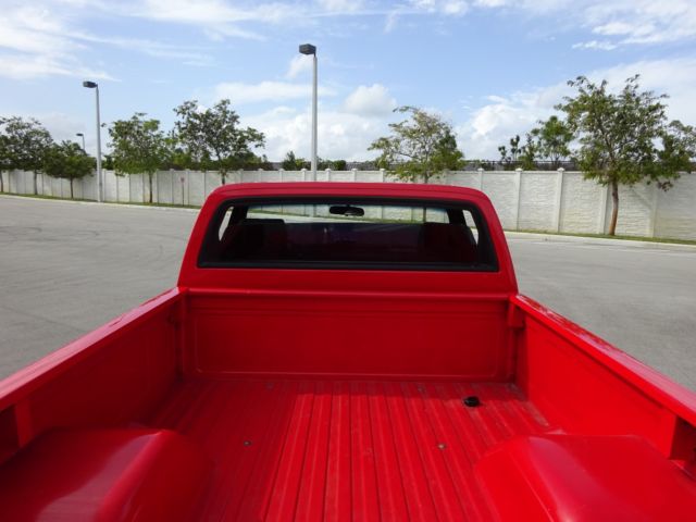 1987 Red Chevrolet C-10 Pickup